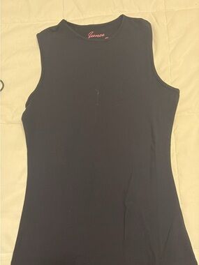 Junee Black Sleeveless Tank Top for Women